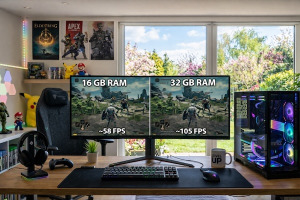 RAM für Gaming: 16GB vs. 32GB - wann reicht was?