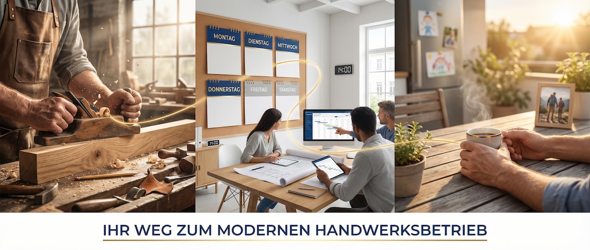 Die 4 Tage Woche im Handwerk - Weg zum modernen Handwerksbetrieb