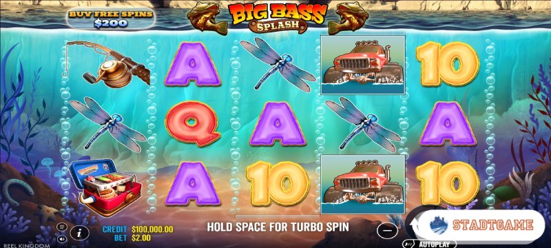 Big Bass Splash Slot mit Bonus Buy