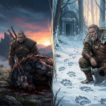 The Blood of Dawnwalker vs. Witcher 3