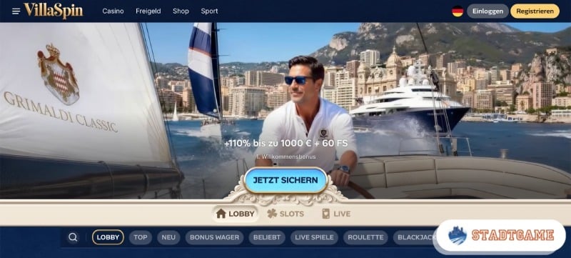 VillaSpin Screenshot