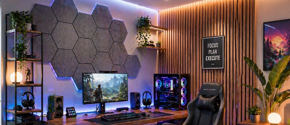 Akustik: PET-Felt und Holz statt Schaumstoff