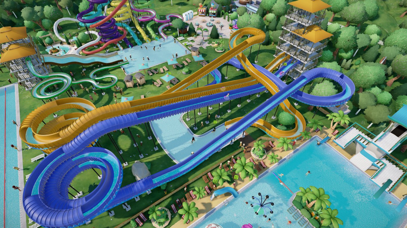 Rein ins kühle Nass! Mit Aquapark-Tycoon werden Wasserpark Träume wahr