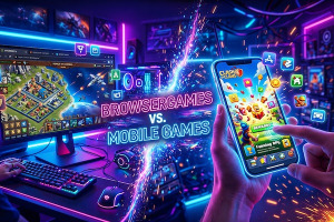 Browsergames vs. Mobile Games: Zwei Spielewelten im Vergleich