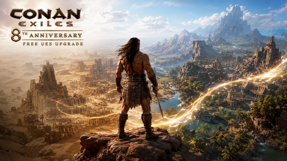 Zum 8. Geburtstag: Conan Exiles erhält Update auf Unreal Engine 5
