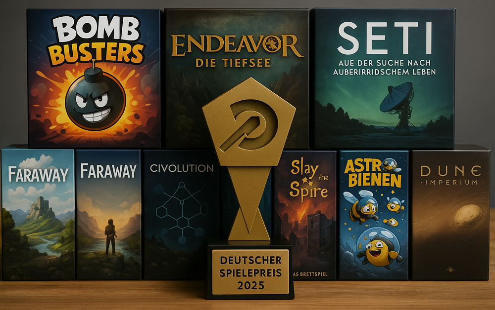 Die Top 10 Deutscher Spielepreis 2025: Nominierte stehen fest