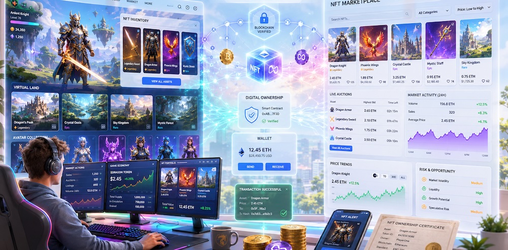 NFTs in Browsergames: Digitale Vermögenswerte mit echtem Wert