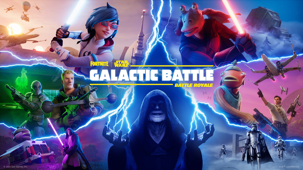 Galactic Battle: Star Wars pur in Fortnite