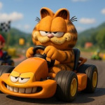 Mario auf den Fersen: Garfield Kart 2 - All You Can Drift