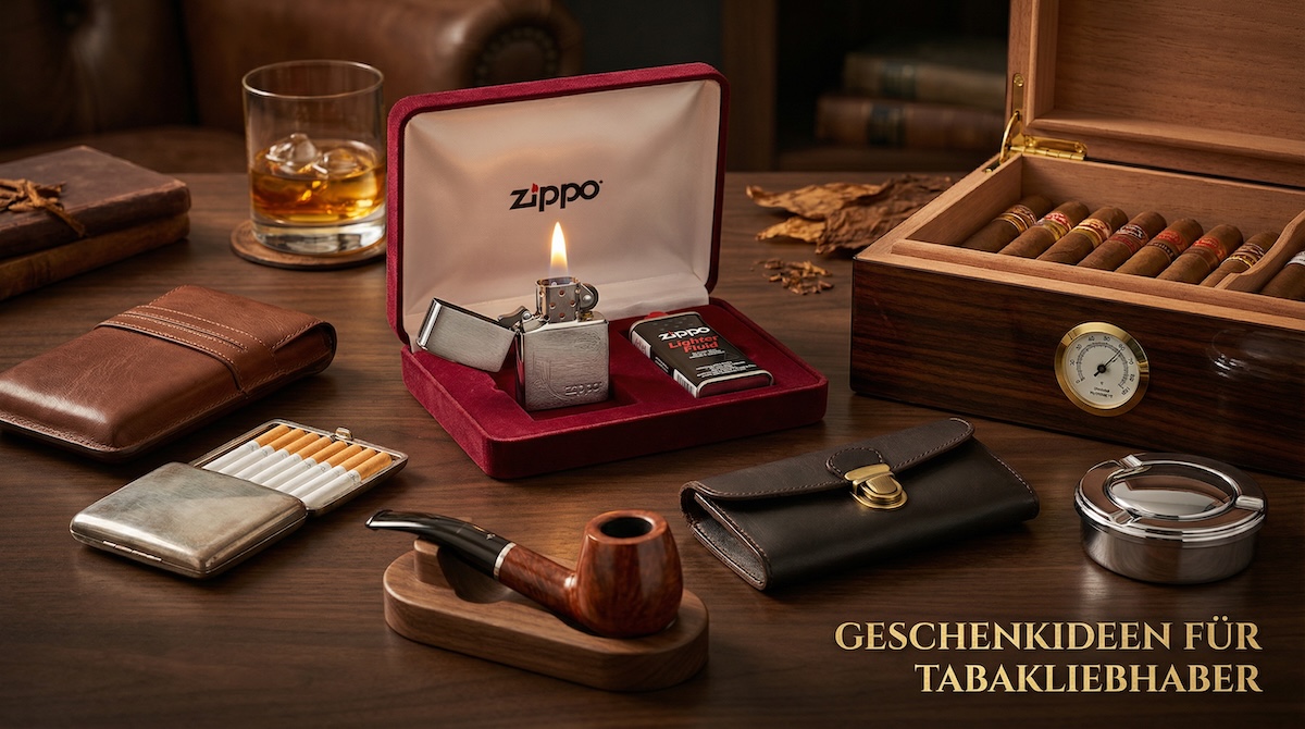 Geschenkideen für Tabakliebhaber: Von Geschenken mit Kultstatus bis hin zu Nützlichem