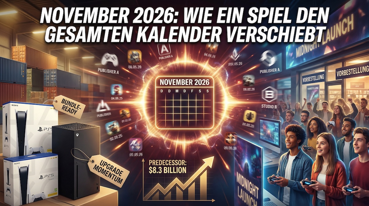 Ein einzelnes Spiel verschiebt den gesamten Kalender