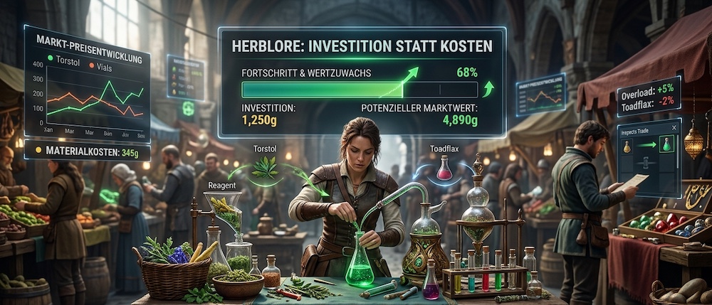 Der Preis der Kompetenz: Herblore-Training