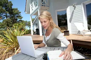 Homeoffice im eigenen Garten