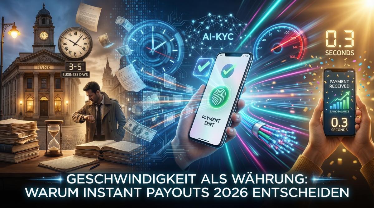 Geschwindigkeit als Währung: Warum Instant Payouts 2026 über den Erfolg von Plattformen entscheiden