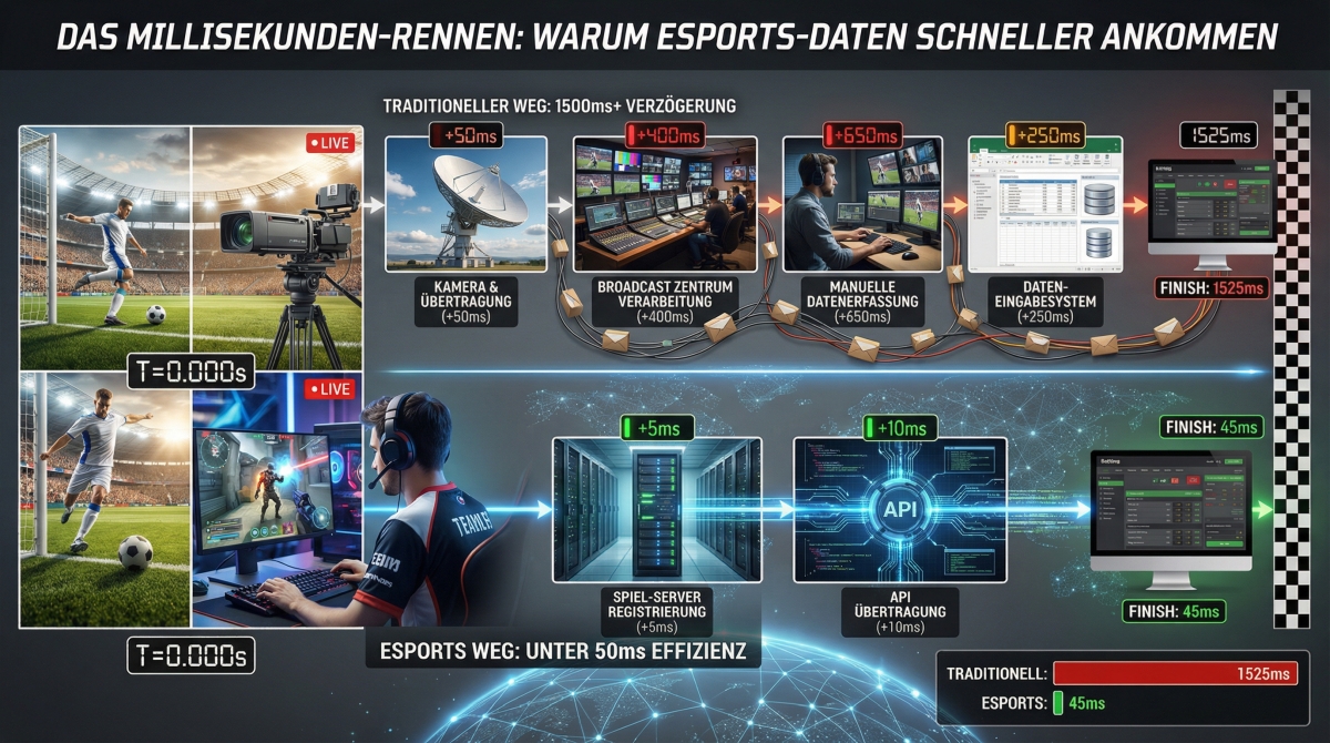 Das Millisekunden Rennen: Server-APIs vs. menschliche Beobachtung