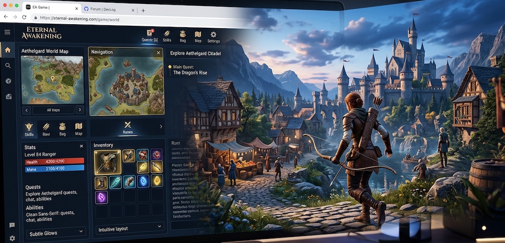 Moderne Spielwelten und visuelle Entwicklung