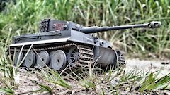 Ein Panzer im Multiplayer-Kriegsspiel als Browsergame-Trend 2020 Beispiel