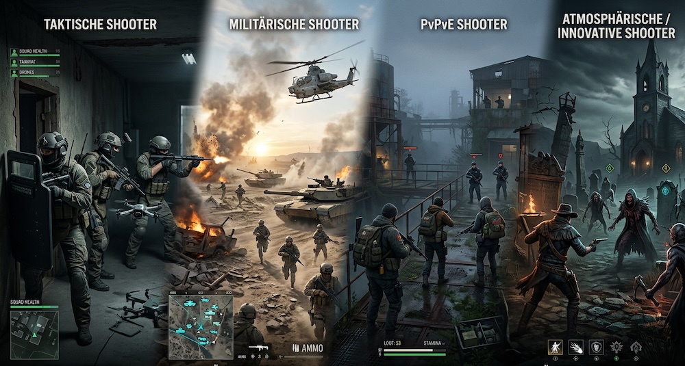 Multiplayer Shooter 2026: Die besten Online-Shooter im Vergleich