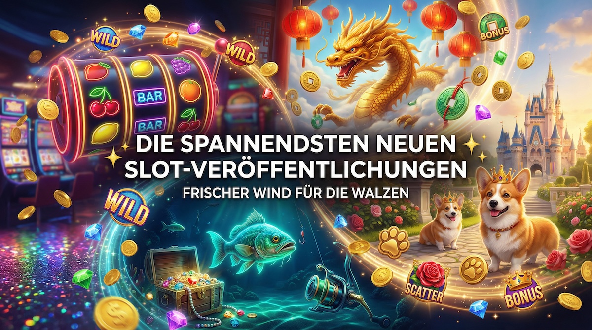 Die spannendsten neuen Slot-Veröffentlichungen