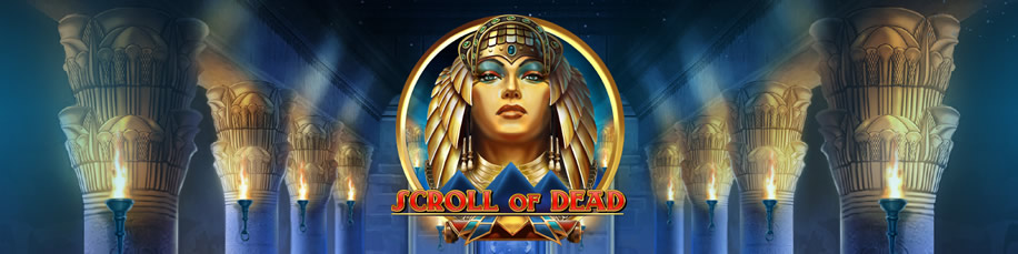 Platz 1 der Themenbasierten Slot Games: Scroll of Dead
