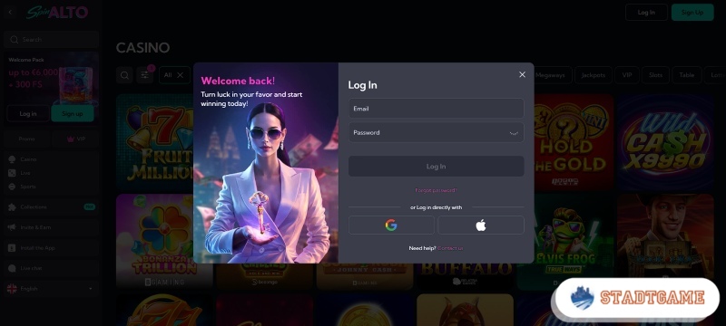 Kies een casino uit onze toplijst van PayPal casino's