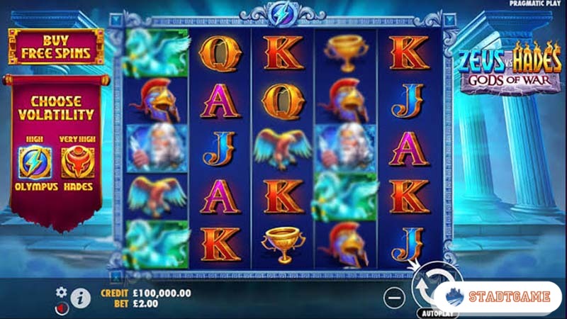 Zeus vs Hades bonus buy gokkast met Griekse goden