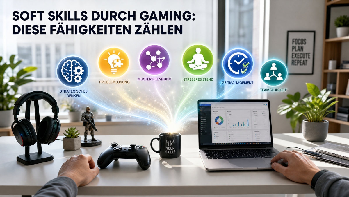 Welche Gaming-Skills im Beruf weiterhelfen