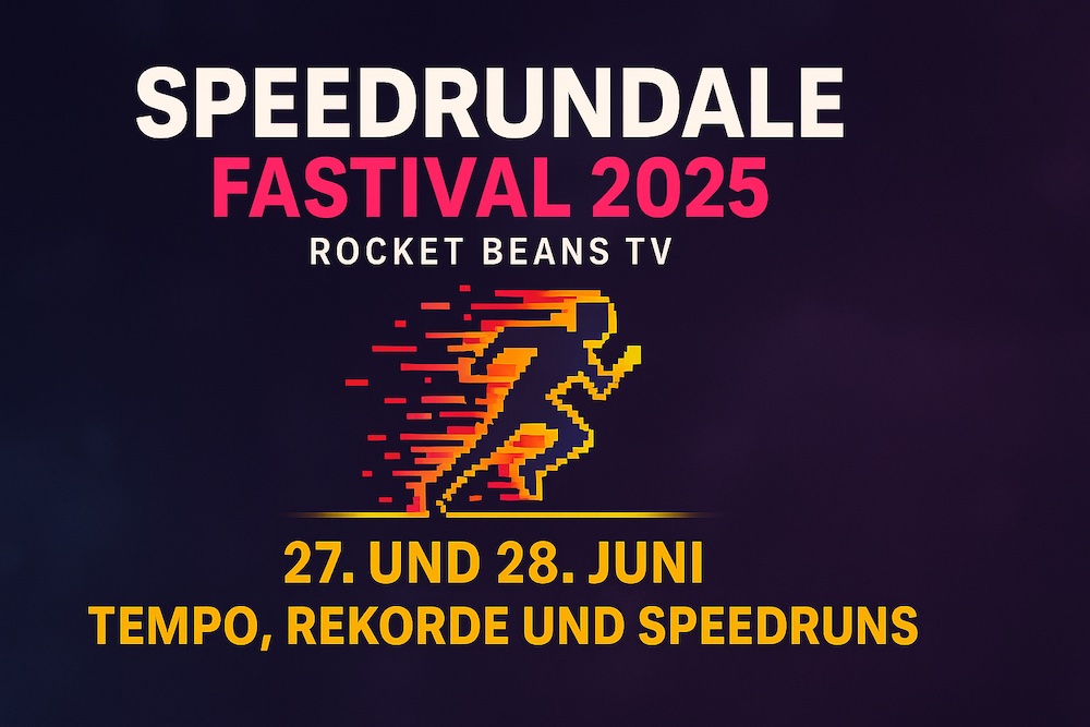 Speedrundale Fastival 2025: Zwei Tage Speedruns bei Rocket Beans TV