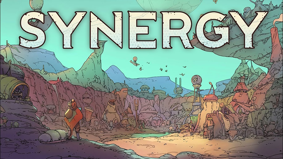 Synergy - Städtebausimulation auf einem fremden Planeten