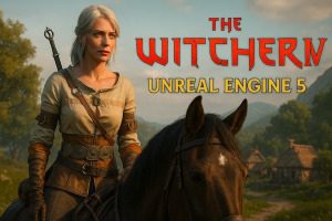 Unreal Engine 5 Tech-Demo überzeugt mit Witcher 4 Bildern