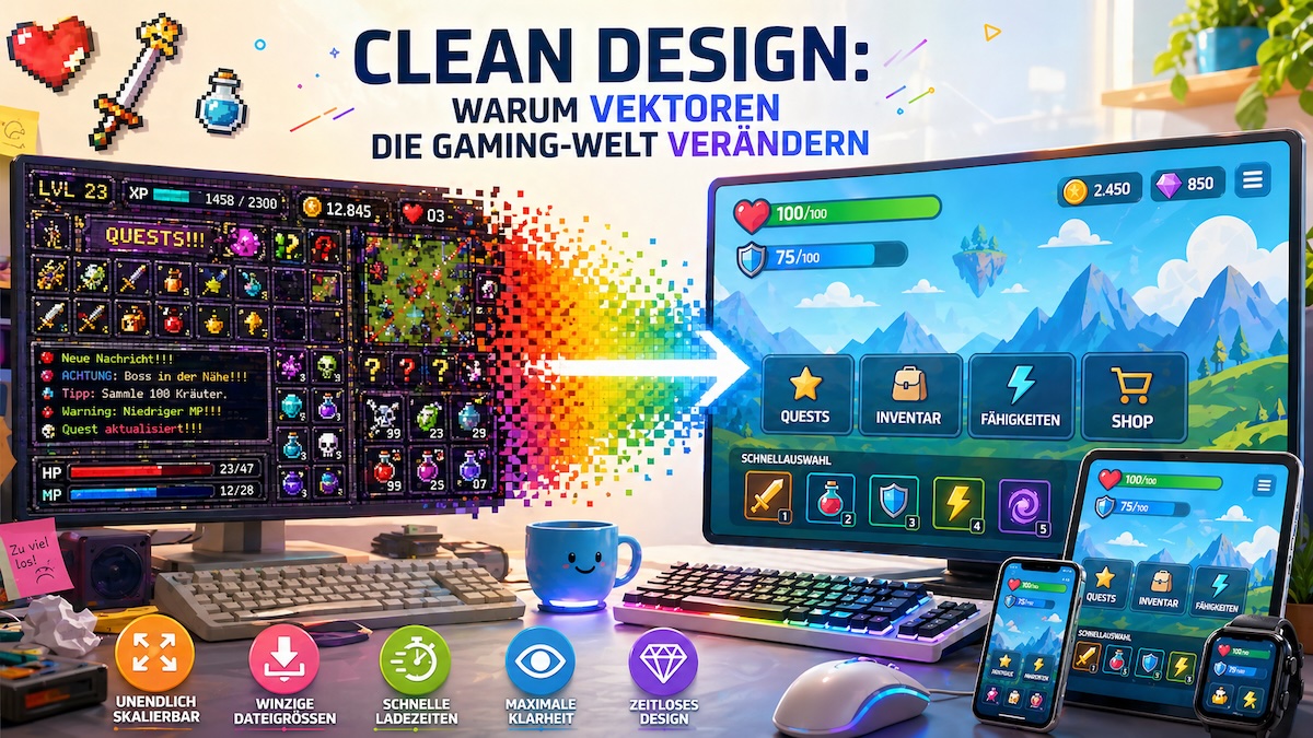 Vektor-Power: Warum klare Icons im Gaming-Design einfach gewinnen