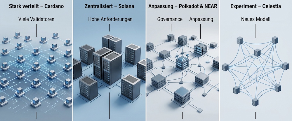 Verschiedene Netzwerke, verschiedene Probleme