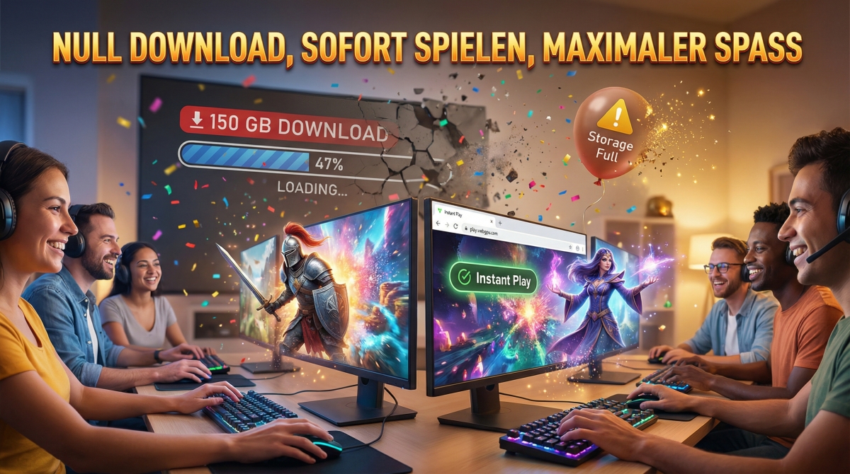 Die Speicherplatz-Problematik bei modernen Spielen