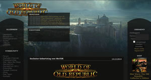 Die Forum Webseite von worldoftheoldrepublic.de